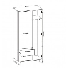 Skapis LOFT LT9